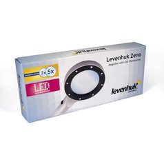 Lupa Levenhuk Zeno 400, 2x/4x, 88/21mm, 2 LED, metal