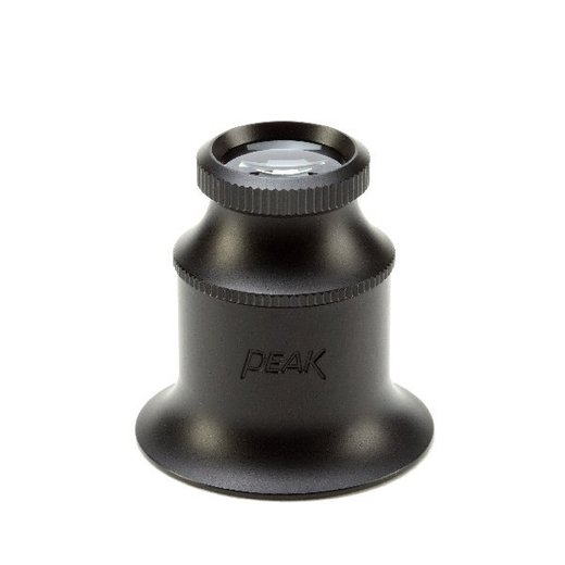 PEAK 2048-A40D (5x a 10x) oční hodinářská lupa