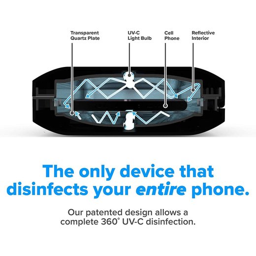 PhoneSoap 3.0 Black - UV Dezinfekce pro mobily