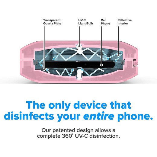 PhoneSoap 3.0 Orchid - UV Dezinfekce pro mobily