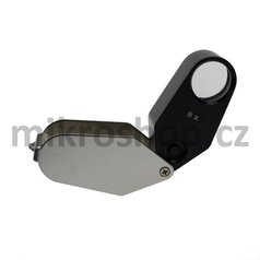 D 207A (8x) cestovní lupa s LED osvětlením