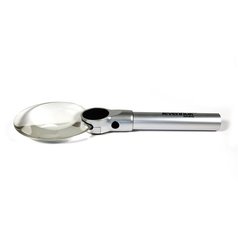 Lupa Levenhuk Zeno 400, 2x/4x, 88/21mm, 2 LED, metal