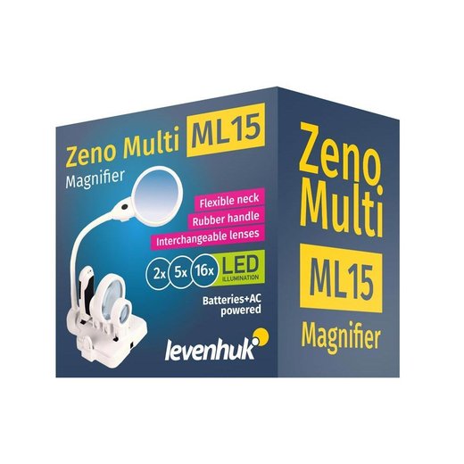 Levenhuk Zeno Multi ML15 white (2/5/16x) lupa