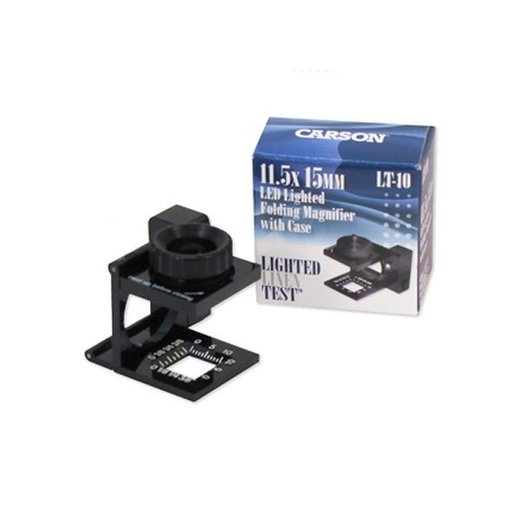 LT-10 (11x) Tkalcovská lupa s LED
