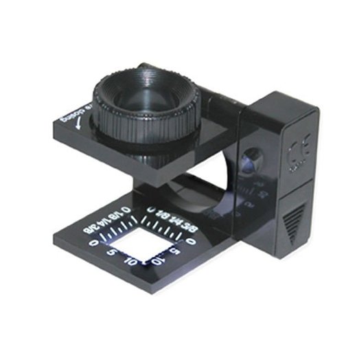 LT-10 (11x) Tkalcovská lupa s LED