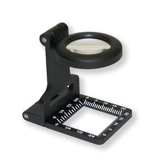 LT-60 (6,5x) kapesní lupa skládací - kovová