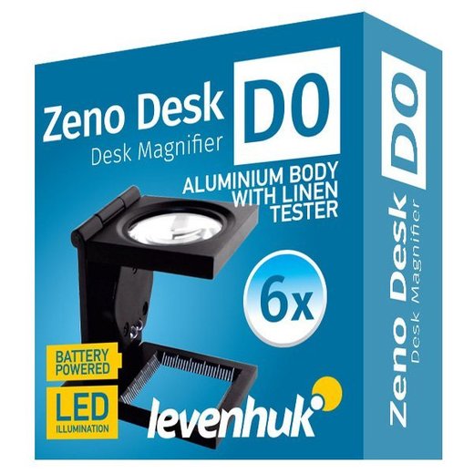 Levenhuk lupa Zeno Desk D0 (6x) s LED