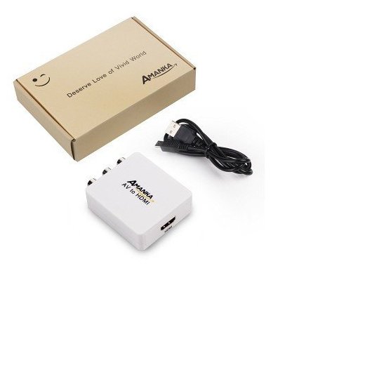 Mini převodník AV do HDMI
