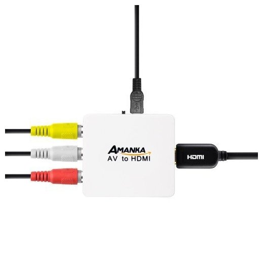 Mini převodník AV do HDMI