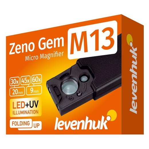 Levenhuk lupa Zeno Gem M13 (30;45;60x)
