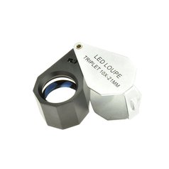 Viewlux lupa 10x21mm s LED světlem