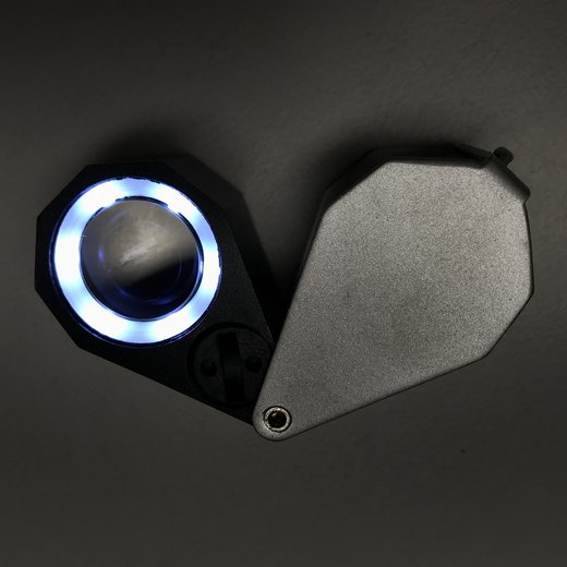 Viewlux A632 lupa 20x21mm (20x) s LED