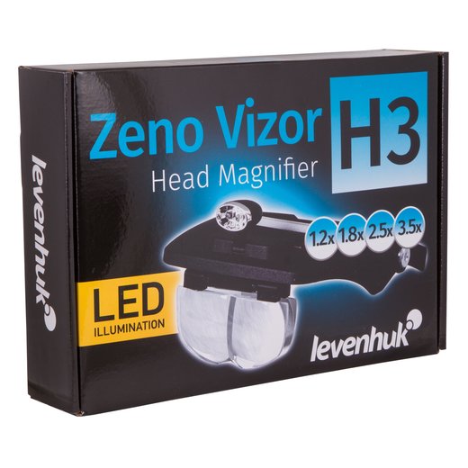 Náhlavní lupa Levenhuk Zeno Vizor H3