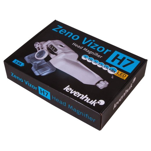 Levenhuk lupa Zeno Vizor H7 (1x/1,5x/2x/2,5x/3,5x/8x)