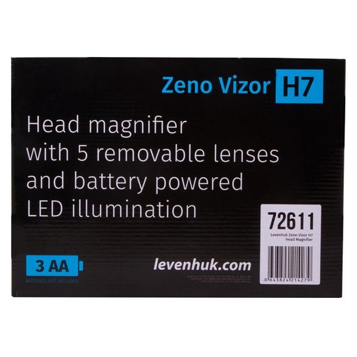 Levenhuk lupa Zeno Vizor H7 (1x/1,5x/2x/2,5x/3,5x/8x)