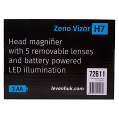 Levenhuk lupa Zeno Vizor H7 (1x/1,5x/2x/2,5x/3,5x/8x)