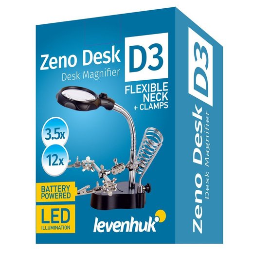 Levenhuk lupa Zeno Desk D3 (3,5x)