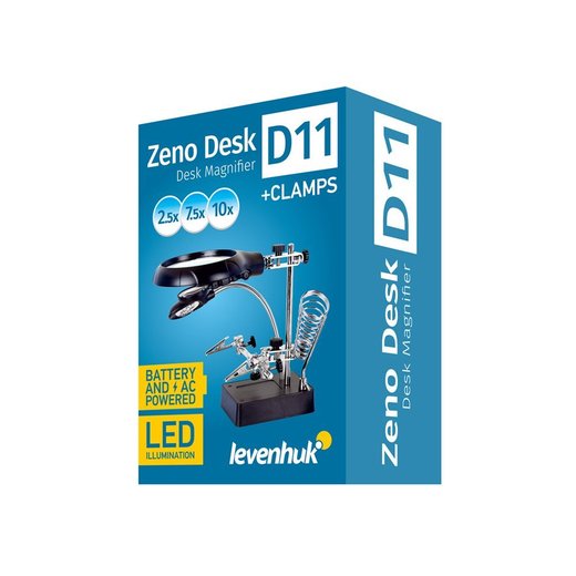 Levenhuk lupa Zeno Desk D11 (2,5x)