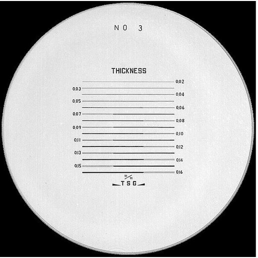 PEAK S-1975-03 - náhradní měřící škála č.3