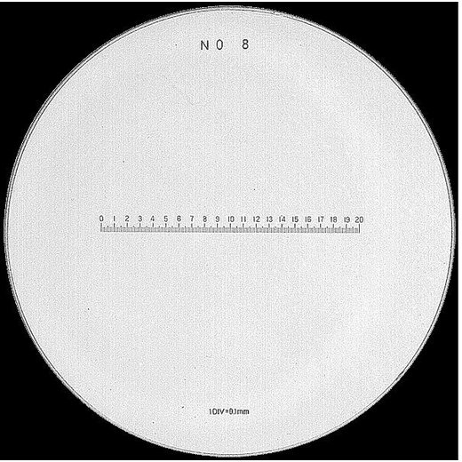 PEAK S-1975-08 - náhradní měřící škála č.8