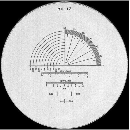 PEAK S-1975-12 - náhradní měřící škála č.12