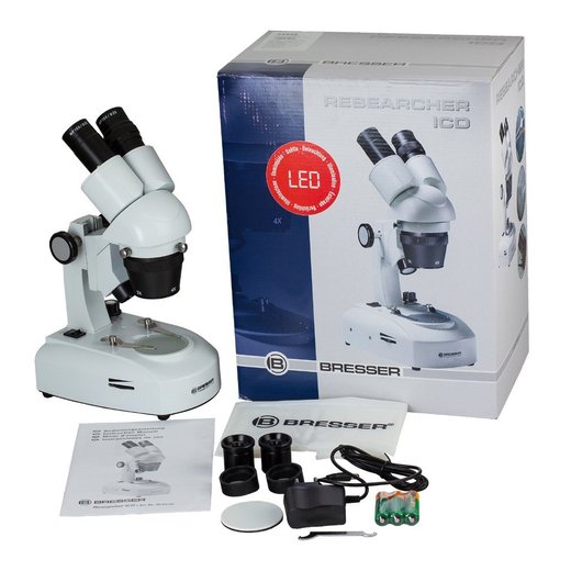 Bresser Researcher ICD LED 20x–80x Mikroskop