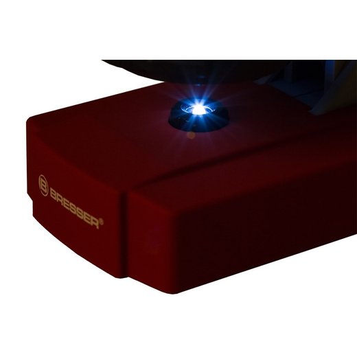 Mikroskop Bresser Junior 40x-640x - červený