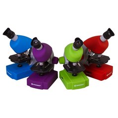 Mikroskop Bresser Junior 40x-640x - červený