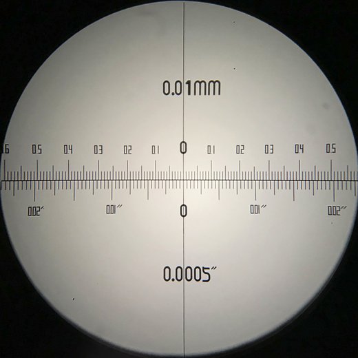 KITOMI 100 (100x) měřící mikroskop s LED přísvitem