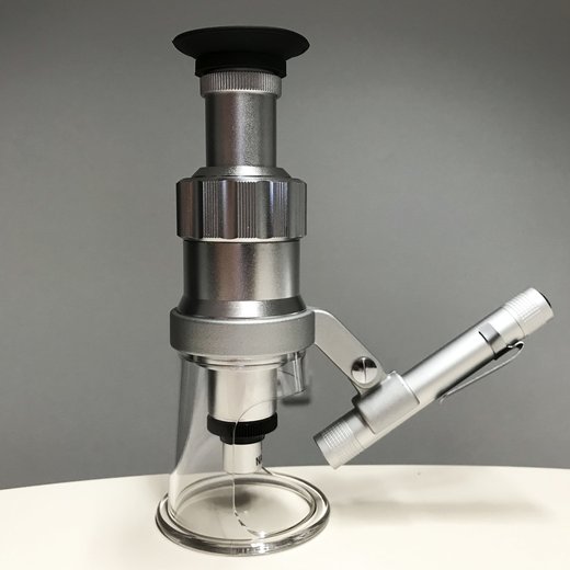 KITOMI 100 (100x) měřící mikroskop s LED přísvitem