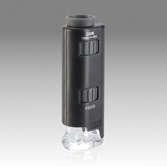 D 177 (60x až 100x) Kapesní mikroskop s LED