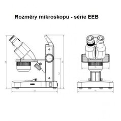 STM 123 EEB – stereoskopický mikroskop