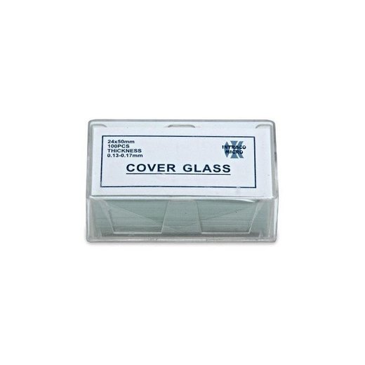 Mikroskopická krycí skla (24x50 mm) - nemytá