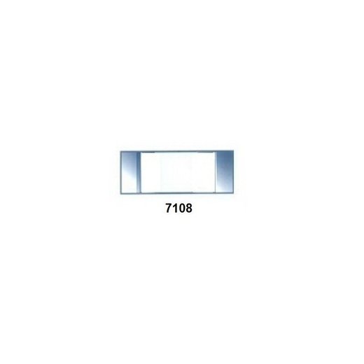 Podložní skla Model 7108 (26x76x1,1 mm) - matné