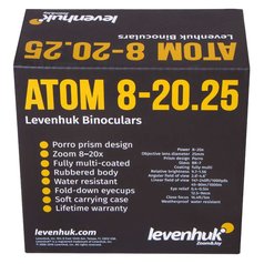 Dalekohledy Levenhuk Atom 8-20x25