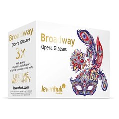Divadelní kukátko Levenhuk Broadway 325C s řetízkem - Blue