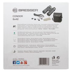 Binokulární dalekohled Bresser Condor 8x42 s UR povrchem