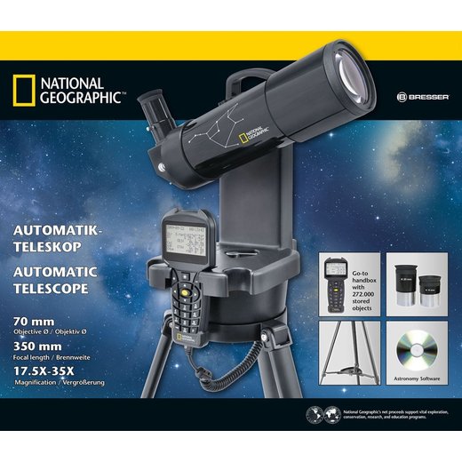 Bresser National Geographic 70/350 GOTO - teleskop