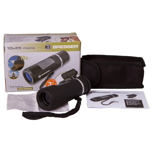 Bresser Topas 10x25 - černý dalekohled