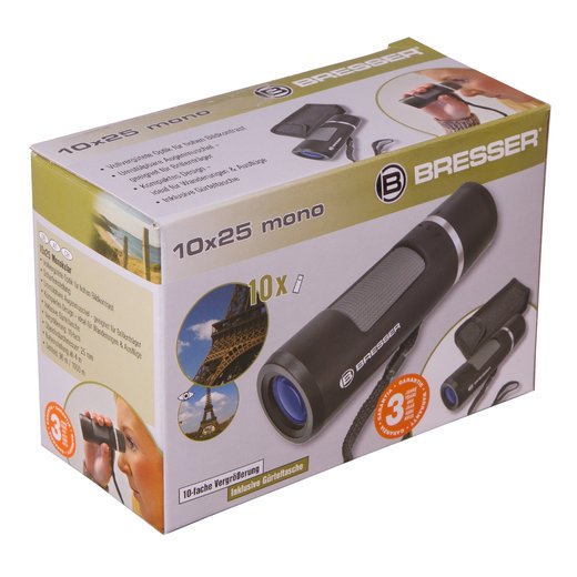Bresser Topas 10x25 - černý dalekohled