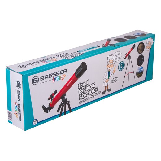 Bresser Junior Space Explorer 45/600 (red) - Teleskop