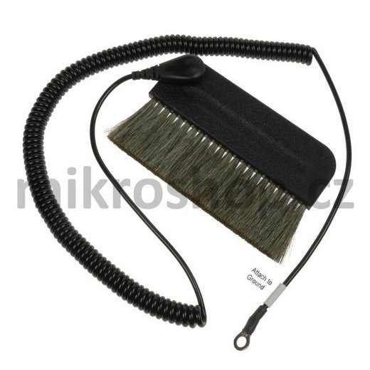 SW - ESD kartáč -100mm včetně zemnícího kabelu
