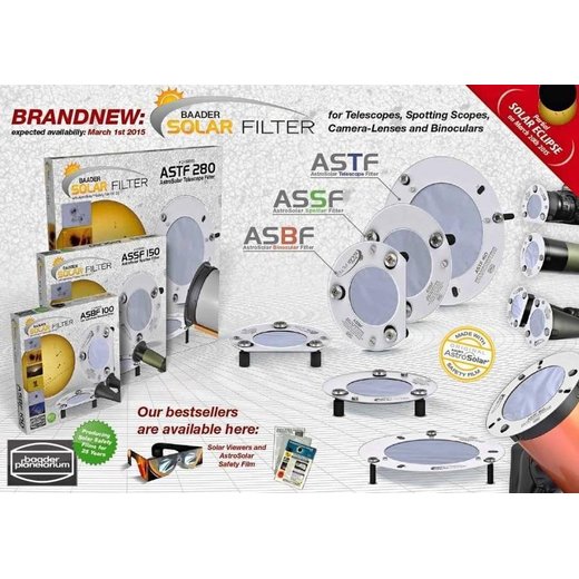 BAADER sluneční filtr pro 150-170mm (2459314 ASTF-160)