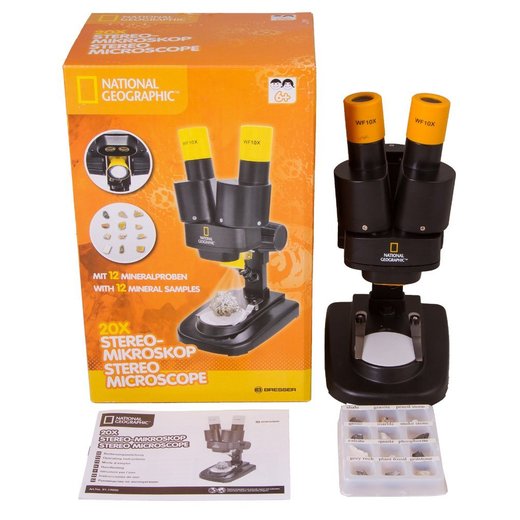 Bresser National Geographic 20x Stereo Microscope