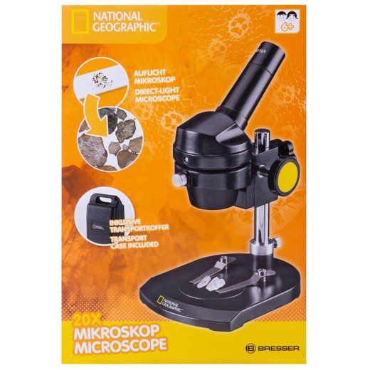 Mikroskop Bresser National Geographic 20x, monokulární
