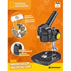 Mikroskop Bresser National Geographic 20x, monokulární