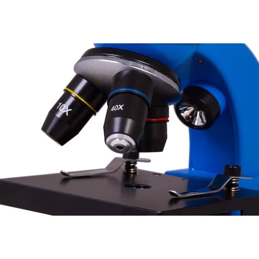 Bresser Junior Biolux SEL 40–1600x, modrý
