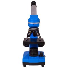 Mikroskop Bresser Junior Biolux SEL 40–1600x, modrý