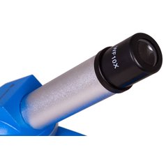 Mikroskop Bresser Junior Biolux SEL 40–1600x, modrý