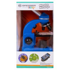 Mikroskop Bresser Junior Biolux SEL 40–1600x, modrý